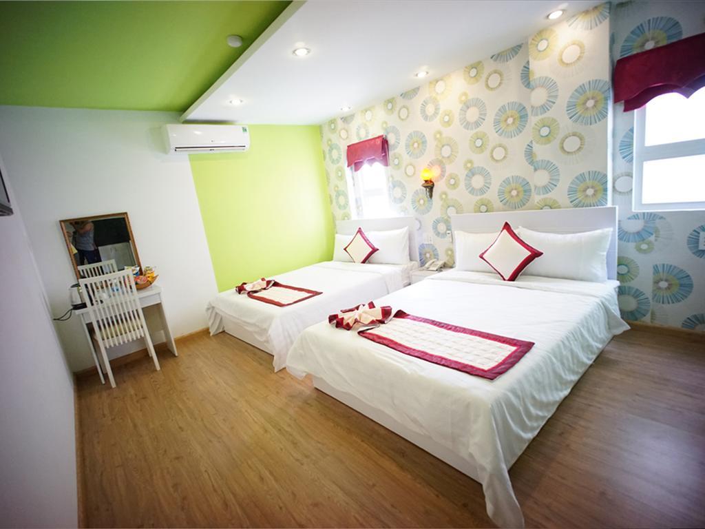 Minh Hoang Hy Hotel Da Nang Bagian luar foto