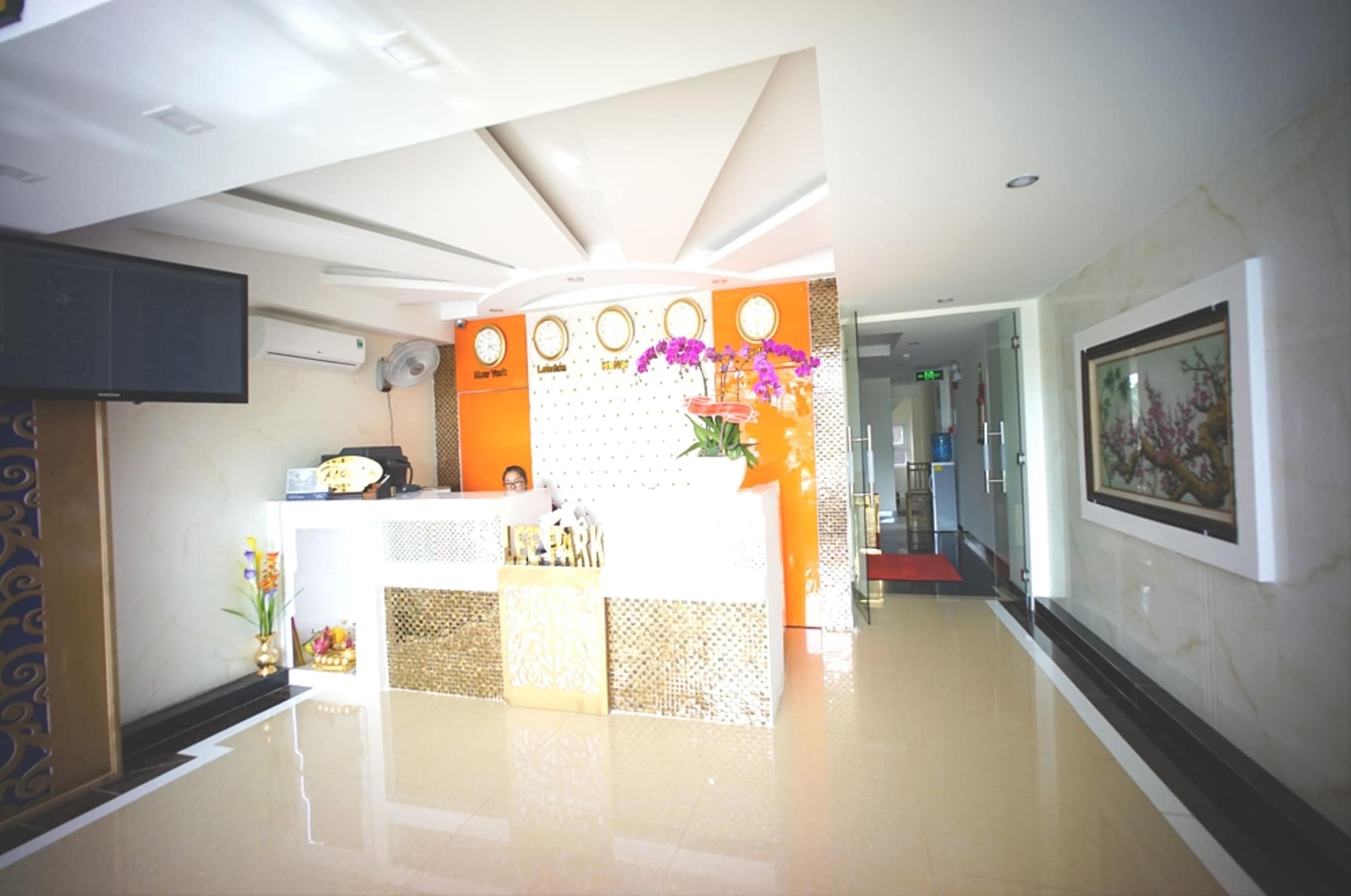 Minh Hoang Hy Hotel Da Nang Bagian luar foto